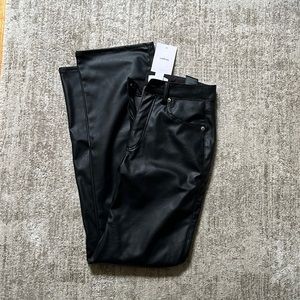 NWT ✨ H&M Vegan Leather Pants